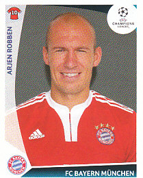Arjen Robben Bayern Munchen samolepka UEFA Champions League 2009/10 #17